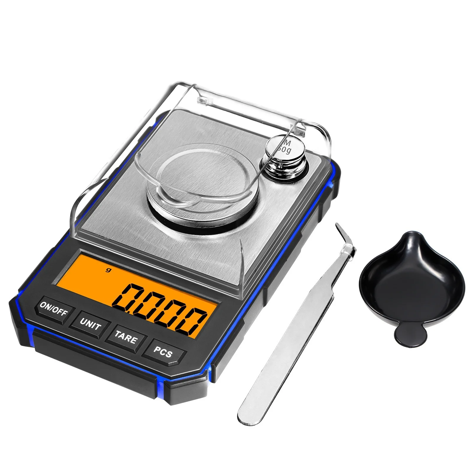 Mini Jewelry Scale 50g /0.001g Carat  Electronic scale Military Precision Balance  Milligram Pull