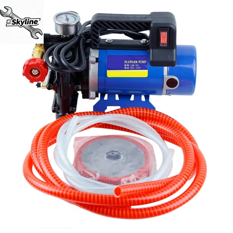 

200 Вт сельскохозяйственный электрический насос высокого давления/садовые инструменты распыление полив автомойка орошение двойной цилиндр поршень