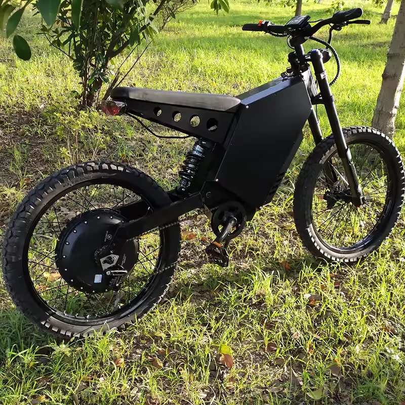 B52 ステルス爆撃機用 15000W 電動自転車 シングルスピード 72V リアハブモーター スチールフレーム リチウムバッテリー 電動自転車用