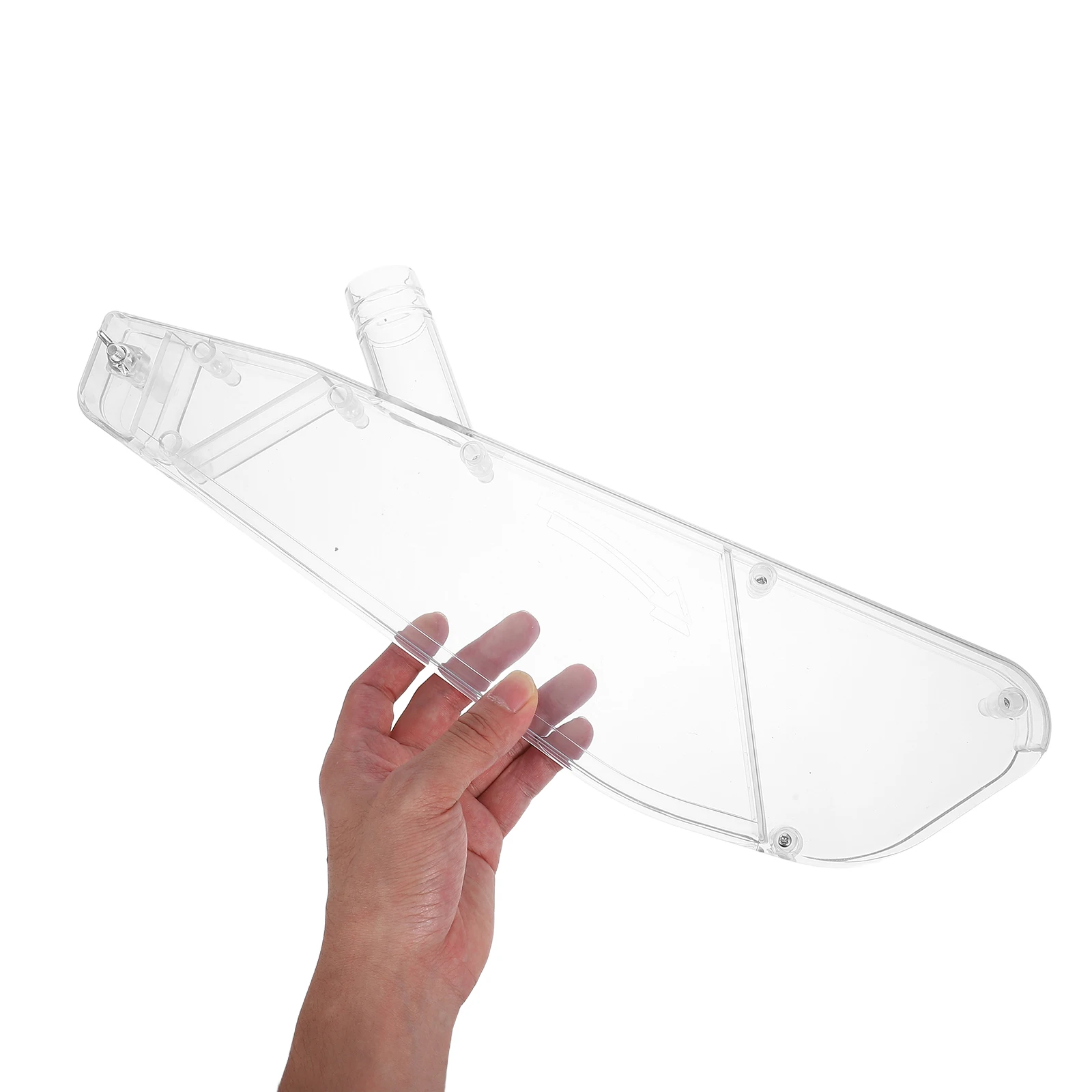 

Table Saw Dust Collection Guard Transparent Protective Cover Universal Fit Efficient Dust Hood Practical Table Saw Protective