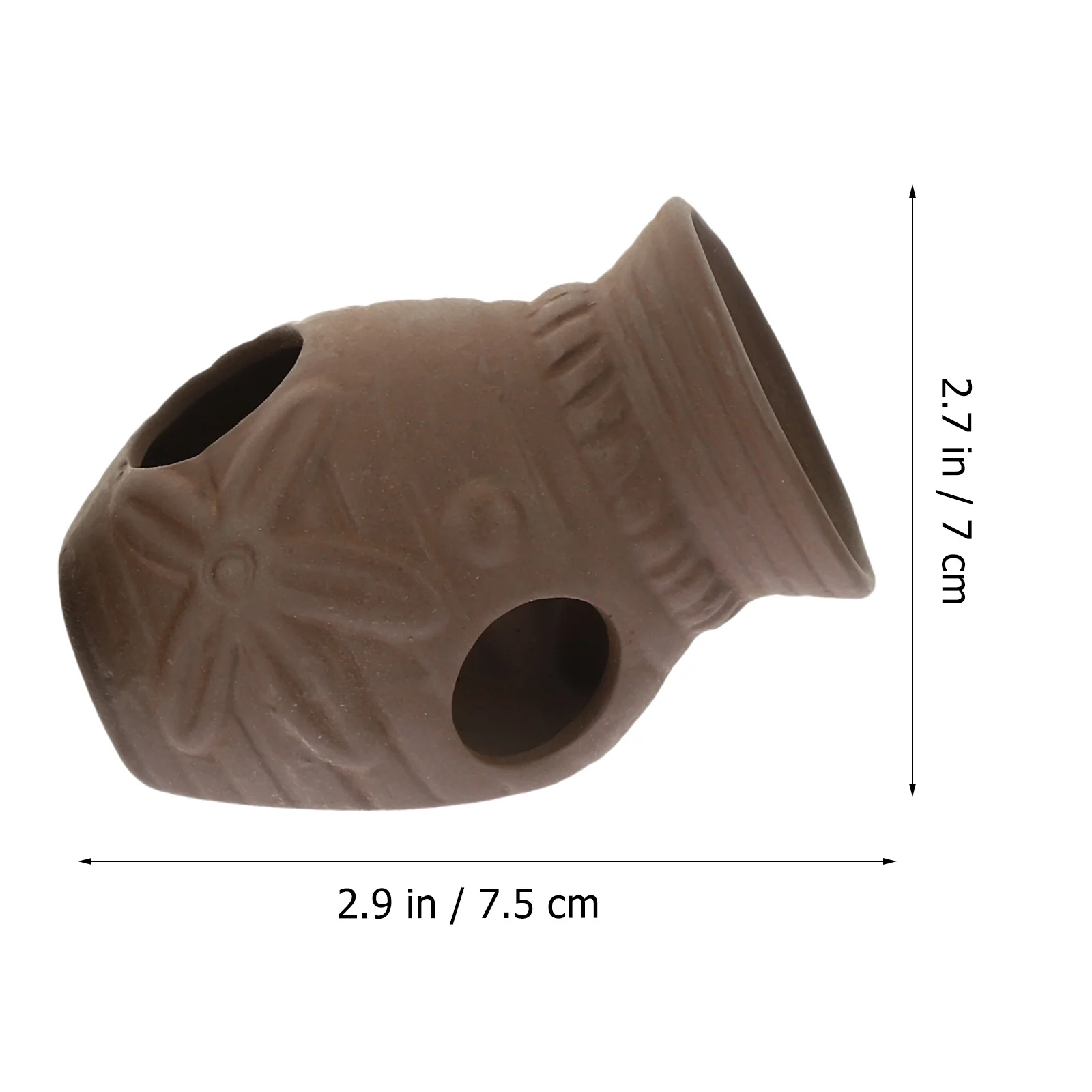 

2Pcs Fish Tank Hidden House Lifelike Fish Shrimp Shelter Ornament for Freshwater Aquarium Decorative Hiding Place Landscaping