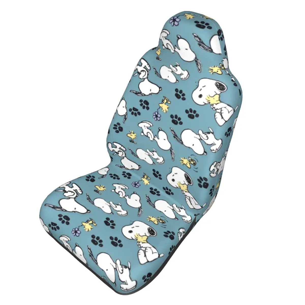 سنوبيس الفول السوداني اكسسوارات السيارات أغطية المقاعد الأمامية للمركبات العالمي صالح 1 قطعة غطاء مقعد لشاحنة سيارات الدفع الرباعي