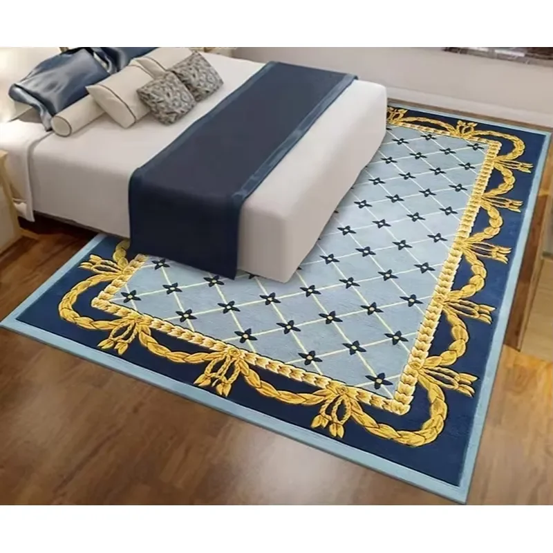 Modern Round Decorative Big Center Carpets Custom Fluffy Shaggy Round Area Rug for Living Room