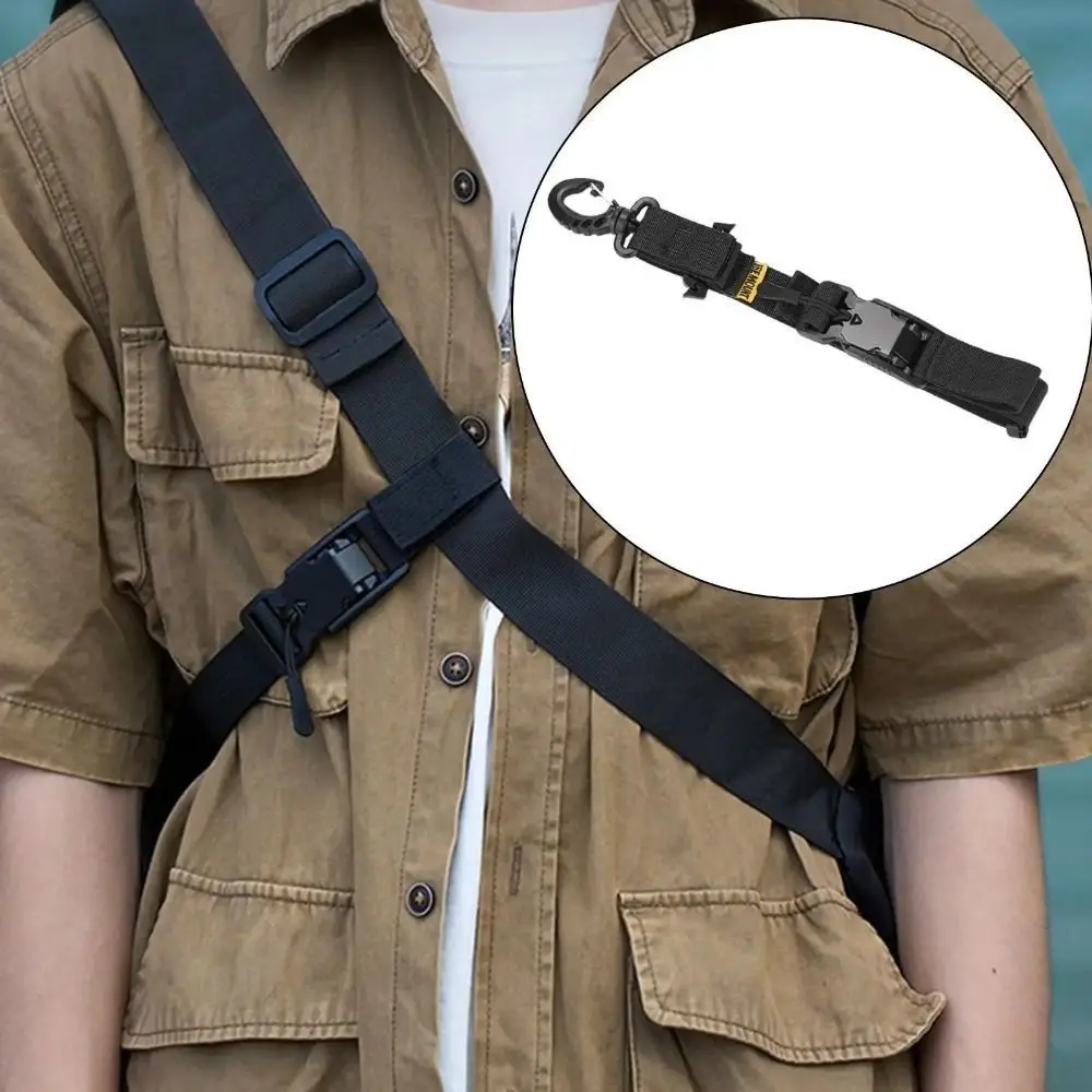 Three-point Auxiliary Backpack Stabilizer Strap Magnetic Buckle Fixing Belt Crossbody Bag Chest Strap Anti Slip Adjustable