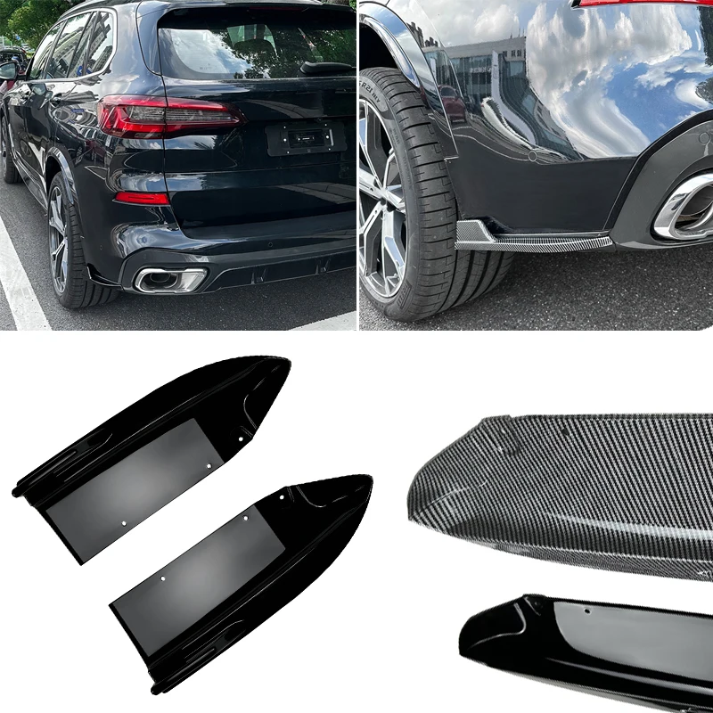 

Gloss Black Car Rear Bumper Lip Diffuser Splitter Spoiler Spoilers Decoration For BMW X5 G05 M Sport 2019-2023 Auto Accessories