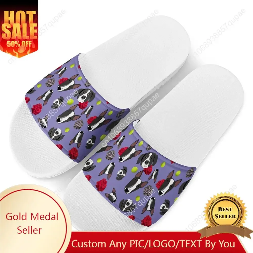 Custom Dog Print Fashion Home Customized Water Shoes Women Men Children Bathroom Beach Pool Sandals That Can Be Worn Outside