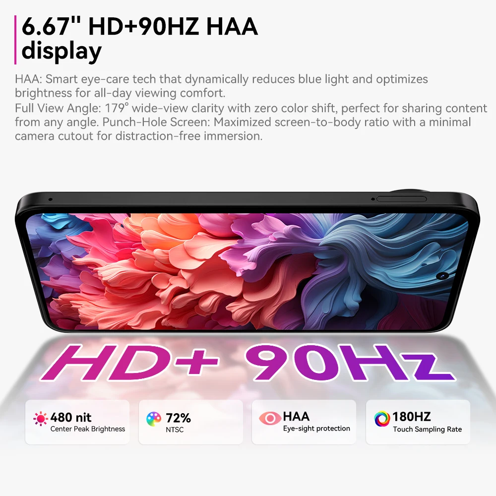 IIIF150 ACTINON 15 Global Version Smartphone Helio G81 Massive 5100mAh Battery 48MP Camera 6.67" Display Dual Screen Design