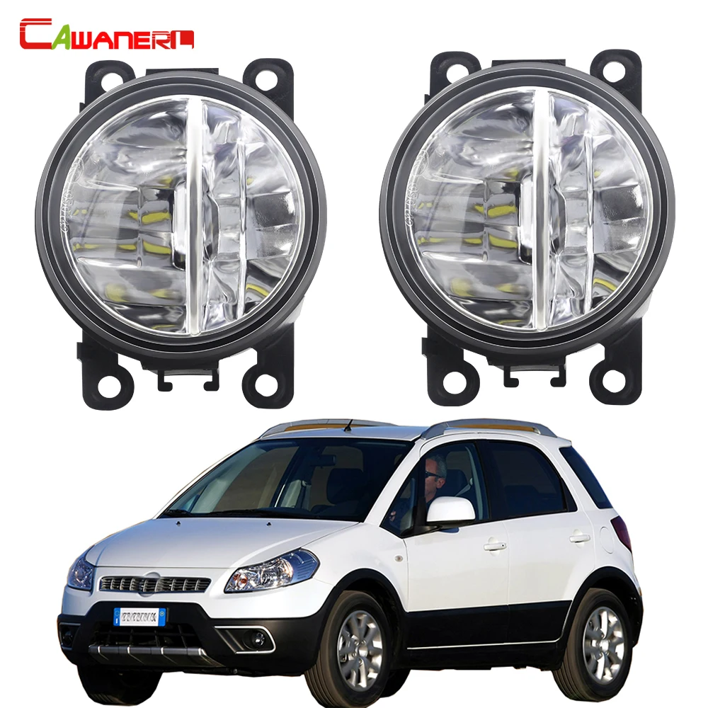 

2 X 30W 6000LM Car LED Fog Light Assembly For Fiat Sedici 2009 2010 2011 2012 2013 2014 2015 2016 Fog Daytime Running Lamp DRL