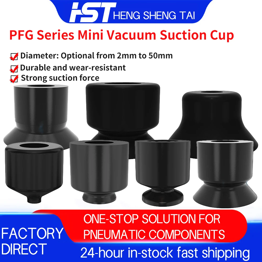 MYOTSU PFG-5A 6A 8A 10A 15A Industrial Pneumatic Vacuum Suction Cup Strong Silicone Suction Nozzle For Manipulator