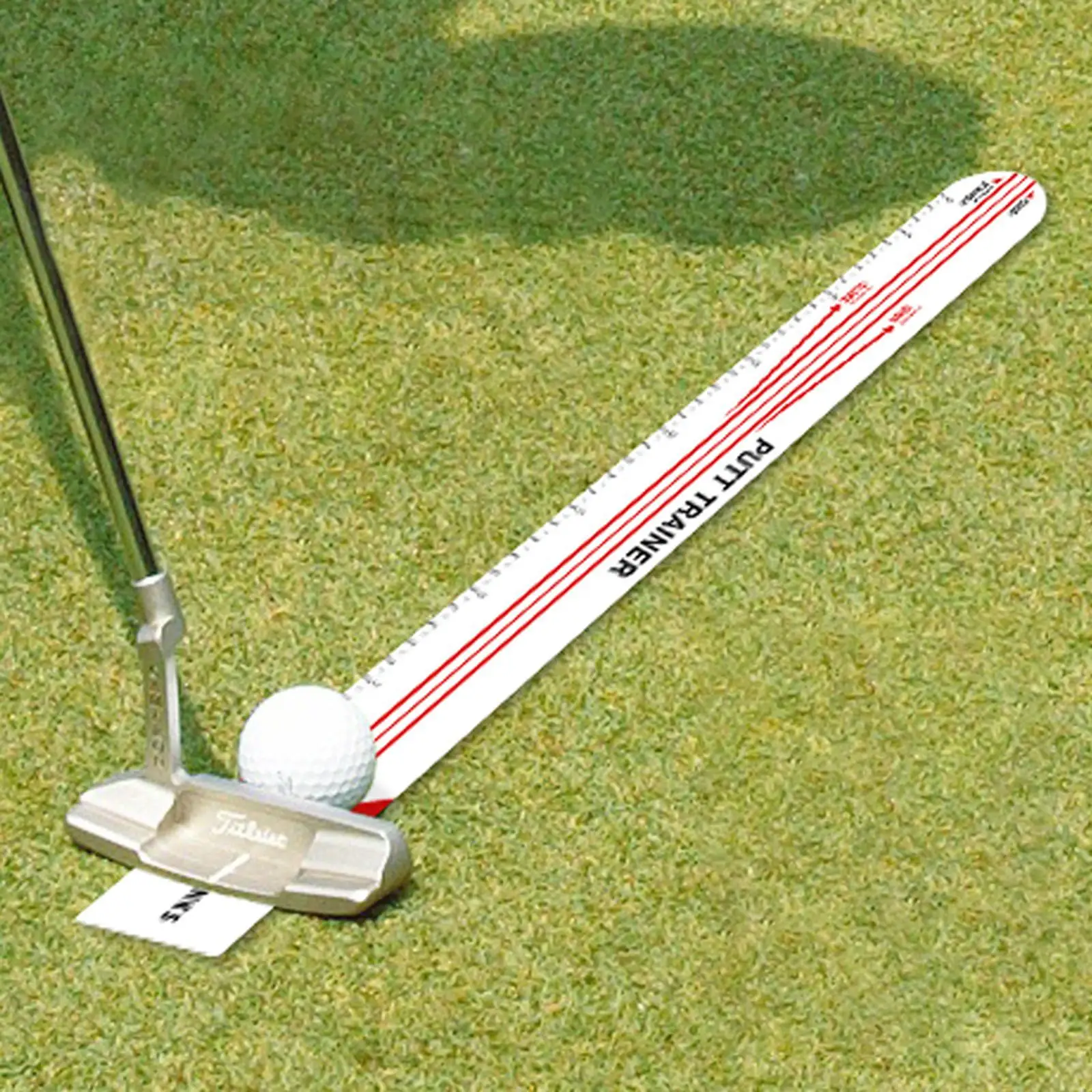 

Portable Golf Putter Alignment Aid for Indoor Putting Practice
