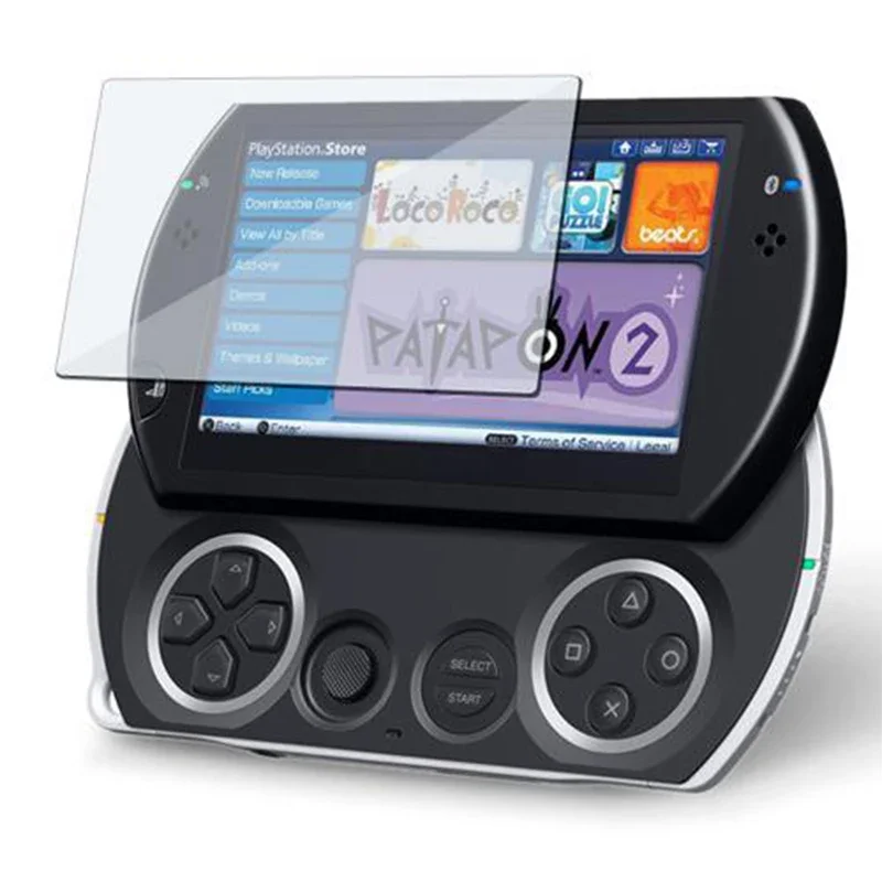 HD Soft Tempered Film for PSP GO Clear Screen Protector for Psp Go Full Coverage Protective Anti Scratch Front Film