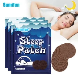 8/16/24pcs Insomnia Stickers Herbal Medical Help Sleeping Patch Neurasthenia Soothing Sleep Aid Plaster Improve Sleep Quality