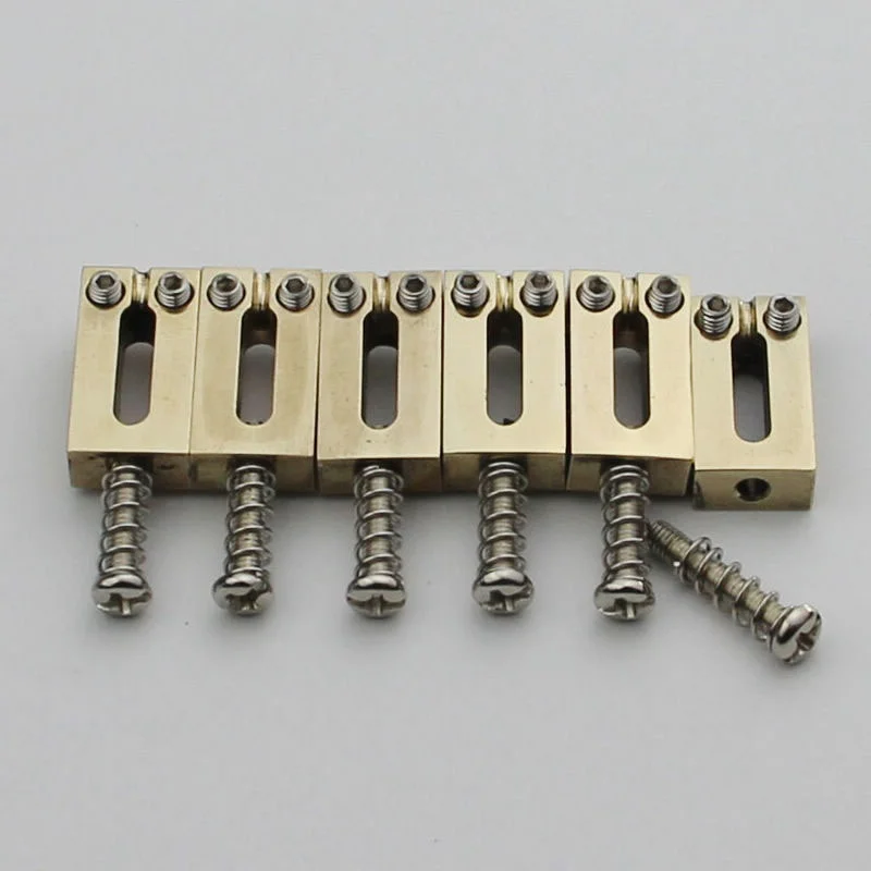 10.5MM Brass Bridge Saddles For Stratocaster Tremolo Bridges