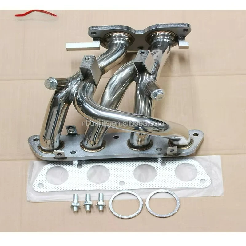 Stainless Steel Exhaust Manifold Header for 1999-2007 T*oyota MRS MR2 Spyder 1.8L DOHC Exhaust Pipe