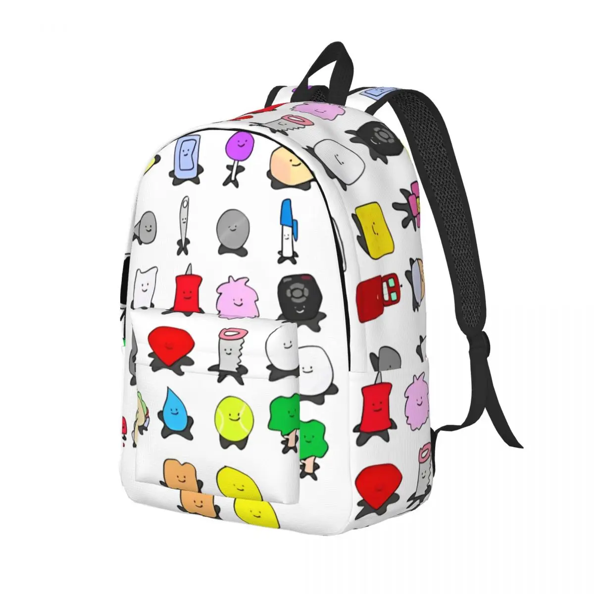 Bfdi All Contestants Pack Backpack Lightweight High School Hiking Travel Battle for Dream Island Daypack College Shoulder Bag