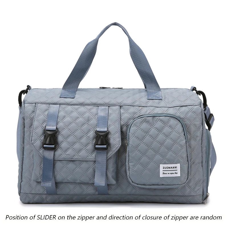 Duurzame nylon reistas, draagbare sporttas voor overnachtingstapjes Schoudertas voor trainingstas, ruime argyle