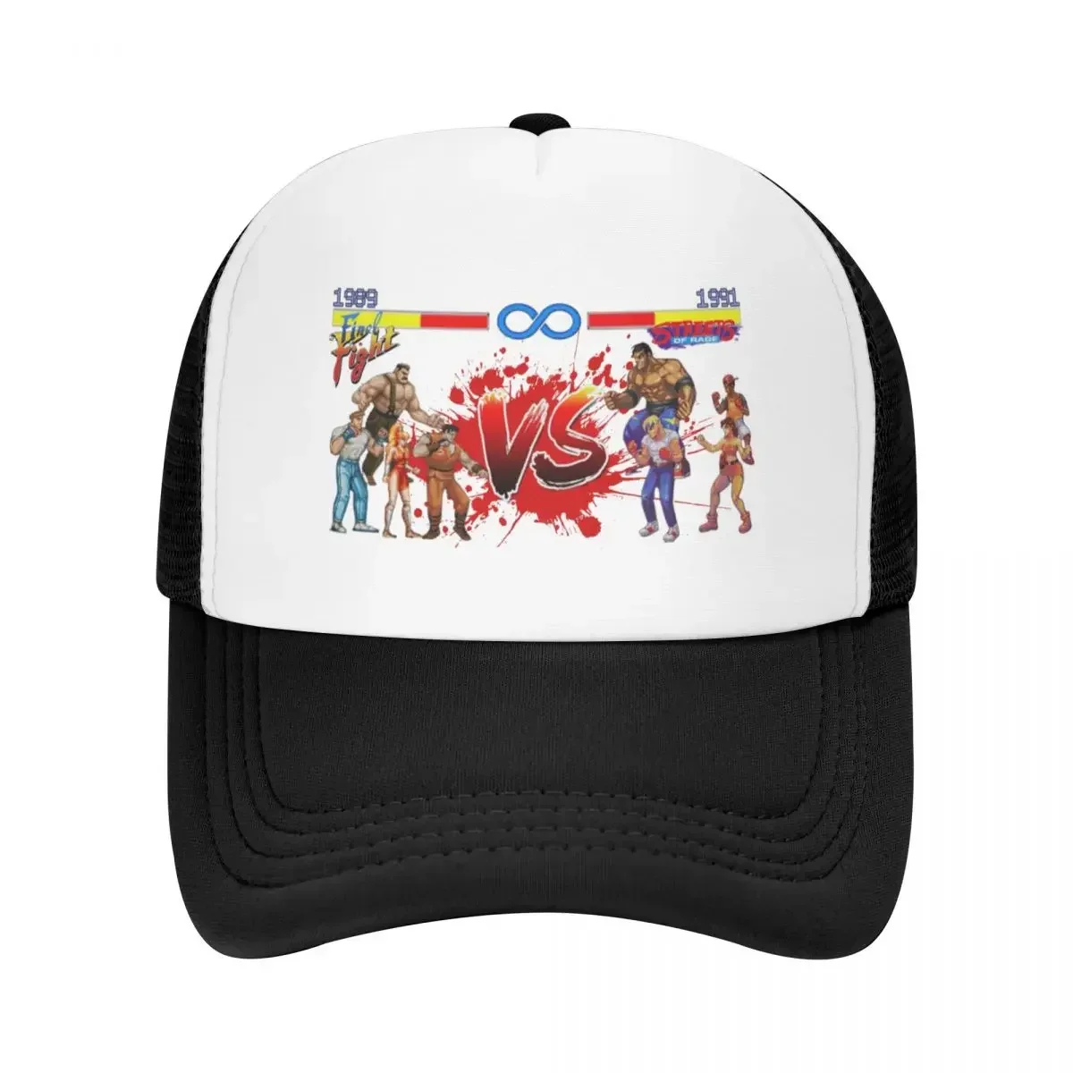 Final fight vs street of rage Baseball Cap sun hat Sun Cap Hat Man Luxury Golf Wear Mens Tennis Women's