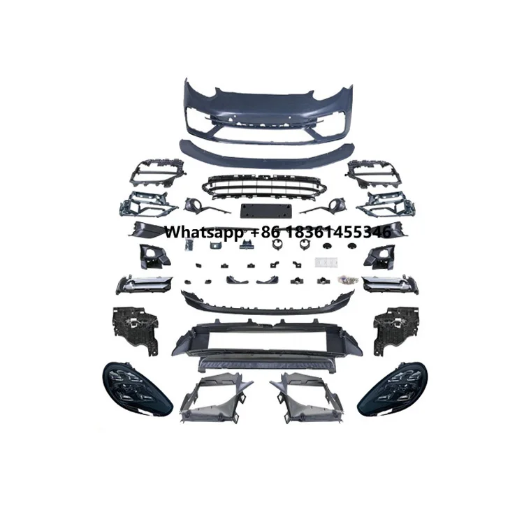

Original Quality Panamera 970 Upgrade 971.2 Turbo S Style Bodykit DRL LED Headlights Front Bumper Body Kit For 201