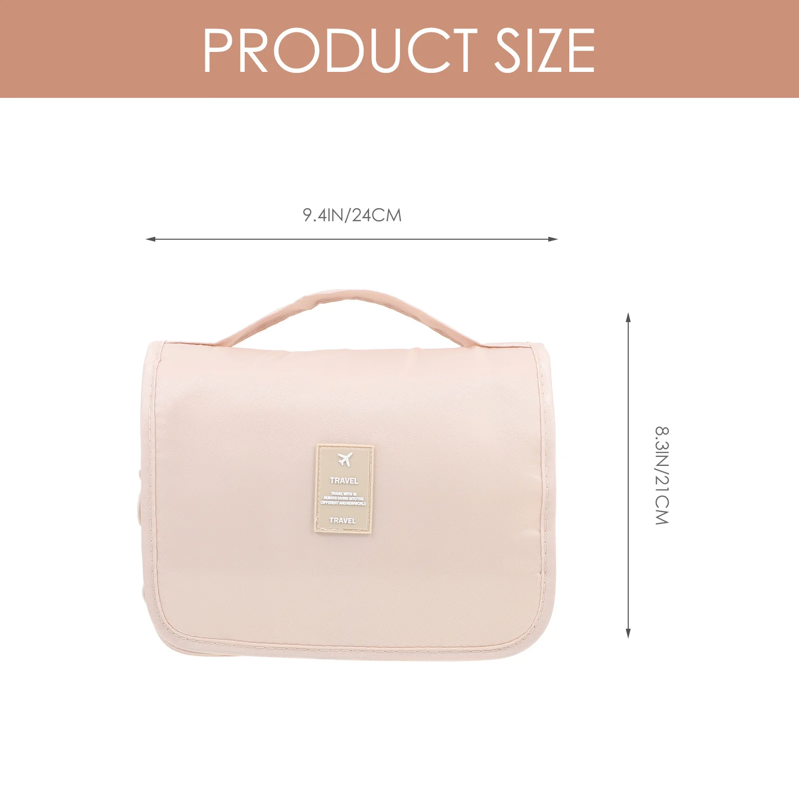 

Large Travel Makeup Bag Oxford Cloth Organizer Toiletry Storage Pouch For Women Hanging Toiletry Bag Zipper Cosmetics