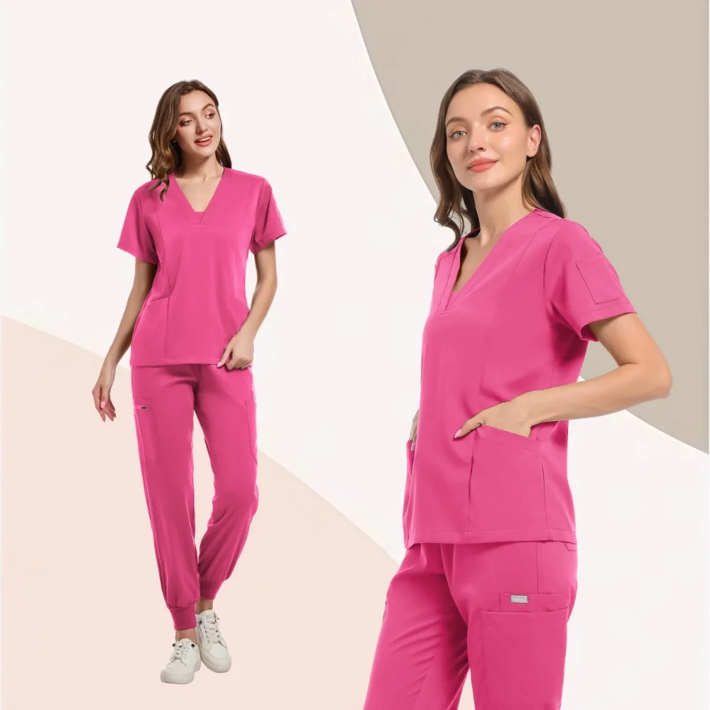 Baden Spa Werkkleding Huisdier Ziekenhuis Vrouwelijke artsen Verpleegkundigen Comfortabel uniform Medische kliniek Apotheek Werkkleding Scrubsets