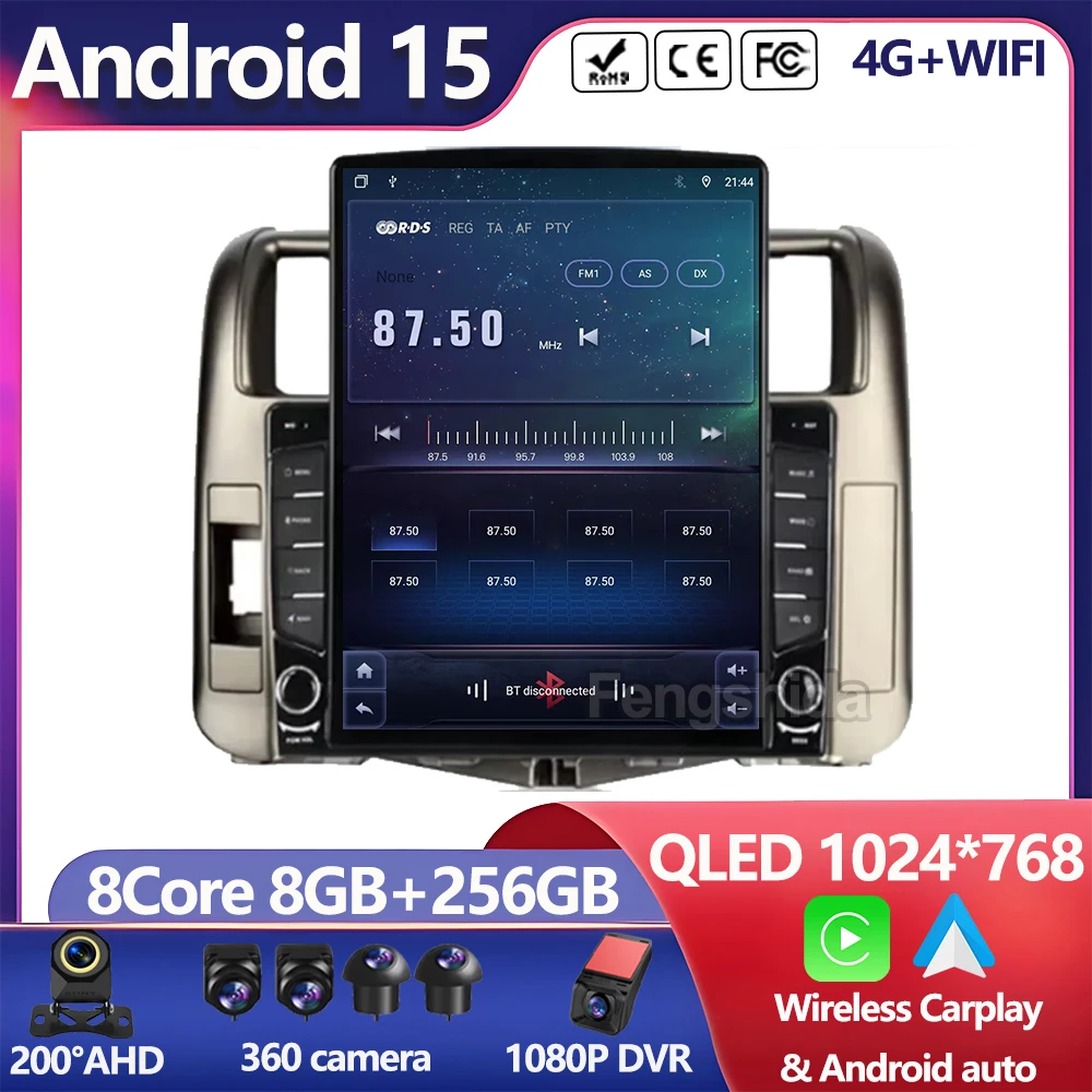 Android 15 Car Radi…