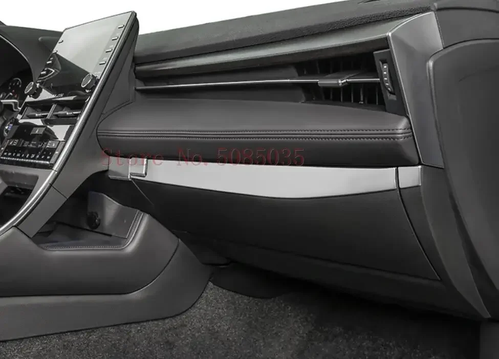 Car Copilot Glove box Trim Garnish Strips Car-stickers 4Pcs/Set For Toyota Avalon 2019