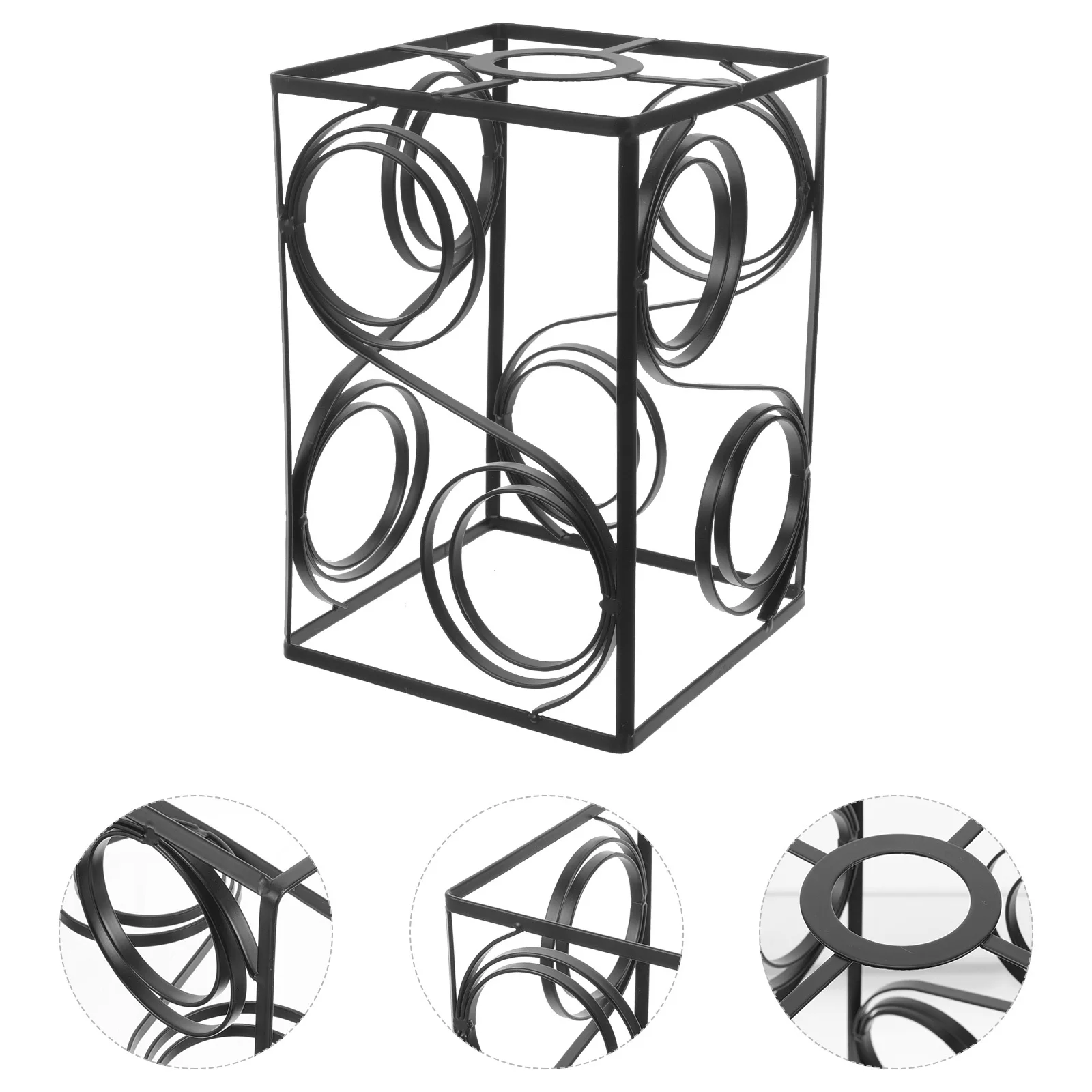 الرجعية غطاء مصباح المعادن استبدال عاكس الضوء لمكتب الجدول مصباح أرضي غرفة نوم غرفة المعيشة غطاء خفيف الزخرفية #6