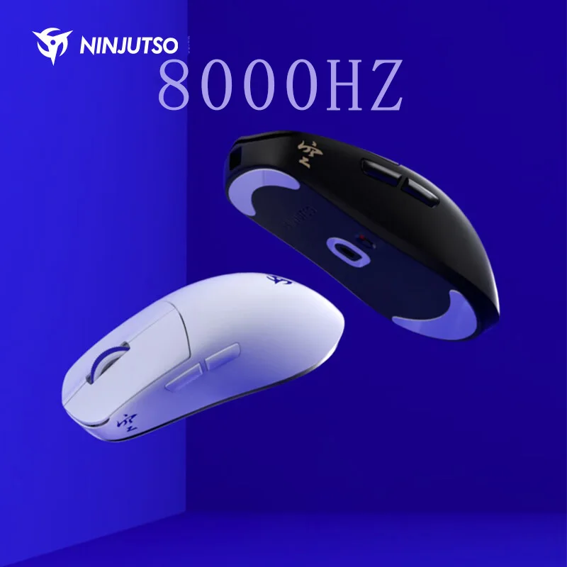 Imagem -03 - Ninjutso-sora v2 Lightpeso Gaming Mouse sem Fio Comer Chicken Mouse Taxa de Retorno Comer Jogo Esports 8000hz Paw3395 Gamer