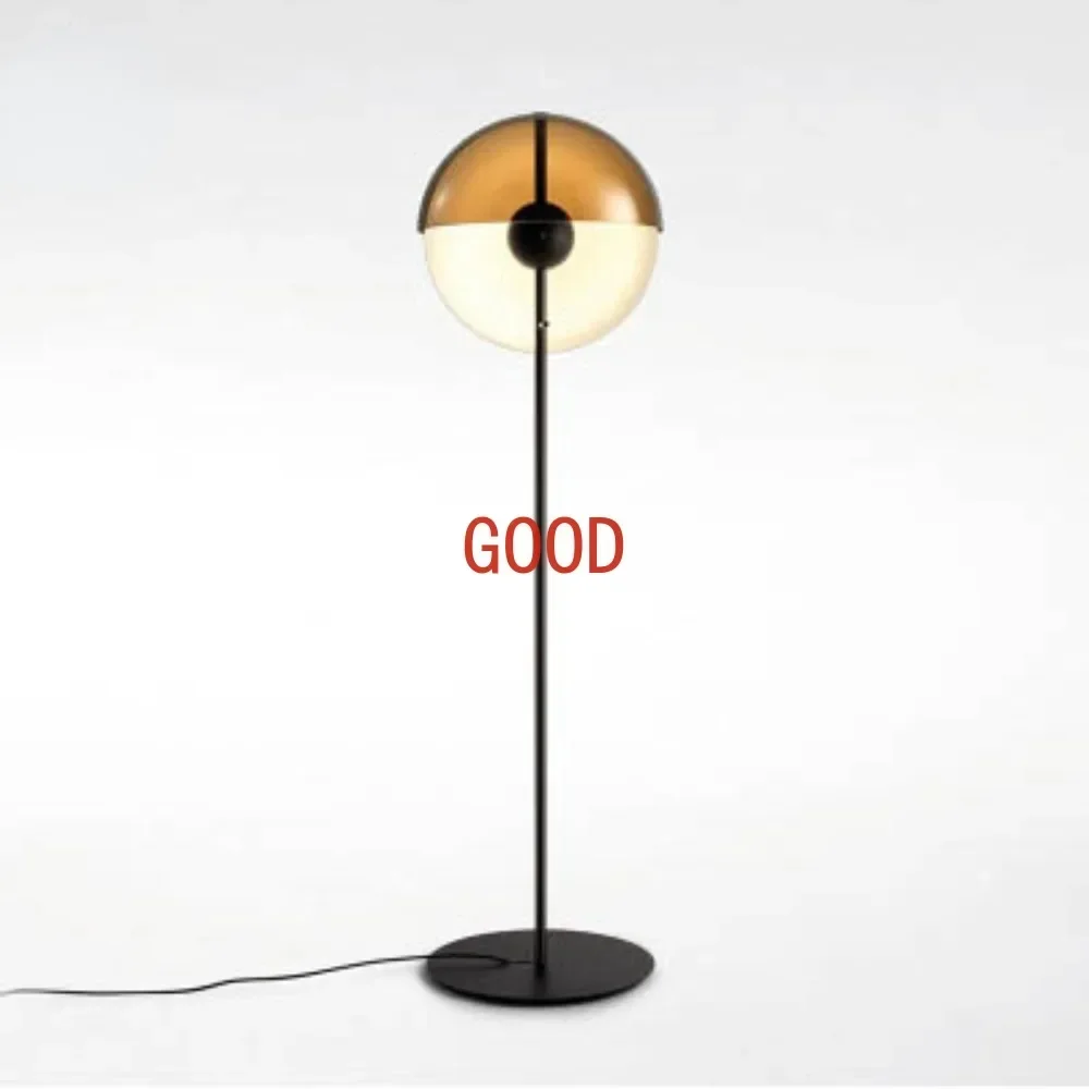 Nordic Post-modern Creative Living Room Floor Lamp Art Glass Bedside Bedroom Study Designer Lamp