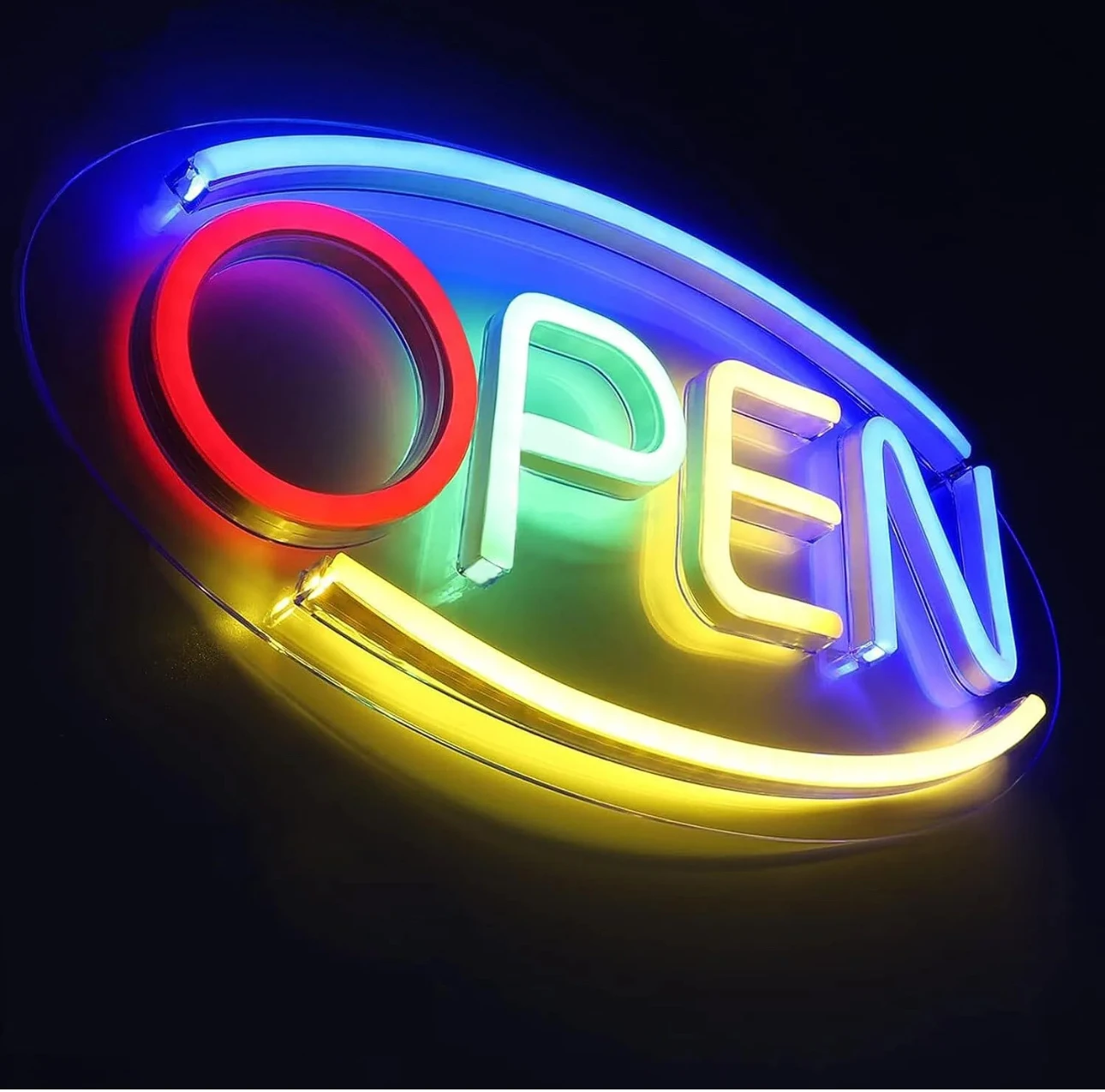 New Arrival Ultra Bright LED Neon Open Sign Neon Signs Business Store Signs Wall Lamp