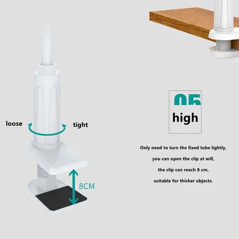 Универсальная подставка для ленивого телефона, держатель на гибкой стойке, гибкая настольная опора, настольный зажим, кронштейн для мобильных телефонов, IPad, рука, стенты, подставка