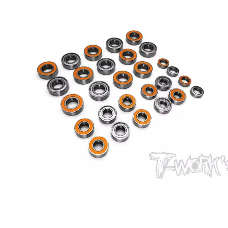 

Original T works BBS-A319E Precision Ball Bearing Set ( For Agama A319E) 28pcs. Professional Rc part