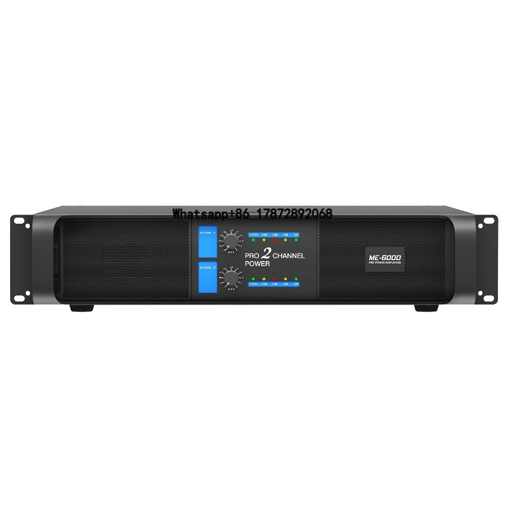 Wholesale 800W Best Quality 2-Channel Surround Audio Pro Amplifier Large Dynamic Full Sound for Indoor and Outdoor Use