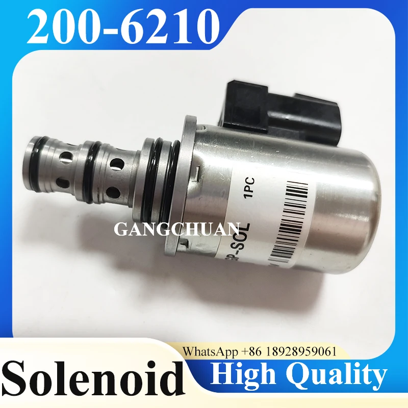 Solenoid Valve 200-6210 2006210 for Caterpillar  420E 430E 432E 434E 442E 444E 450E 450F Backhoe Loader Parts