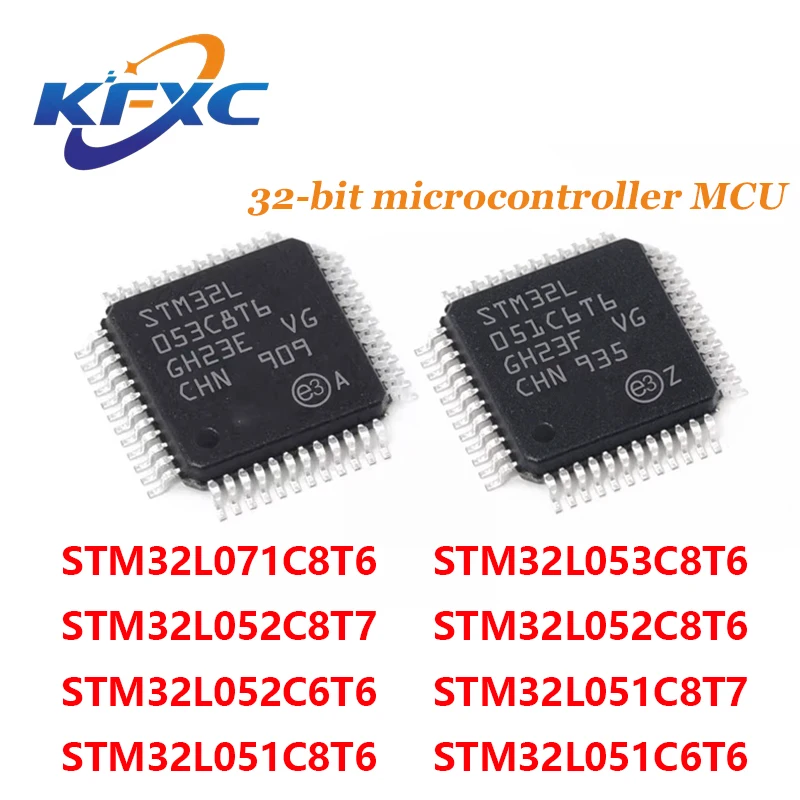

Микросхема STM32L071C8T6 STM32L053C8T6 STM32L052C8T7 STM32L052C8T6 STM32L052C6T6 STM32L051C8T7 STM32L051C8T6 STM32L051C6T6 IC MCU LQFP