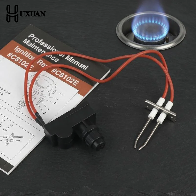 

Универсальный электронный импульсный воспламенитель для гриля и газового обогревателя: кнопка зажигания, прочный и быстрый запал для барбекю на открытом воздухе