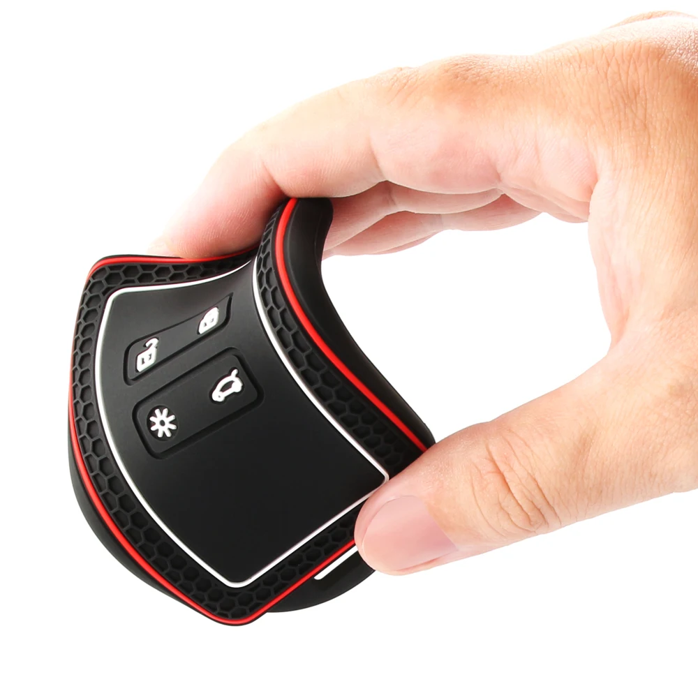 Silicone Key Case Cover For Renault Austral Kadjar Clio Megane Captur Arkana Koleos Zoe Scenic Dacia Sandero Duster Logan Jogger