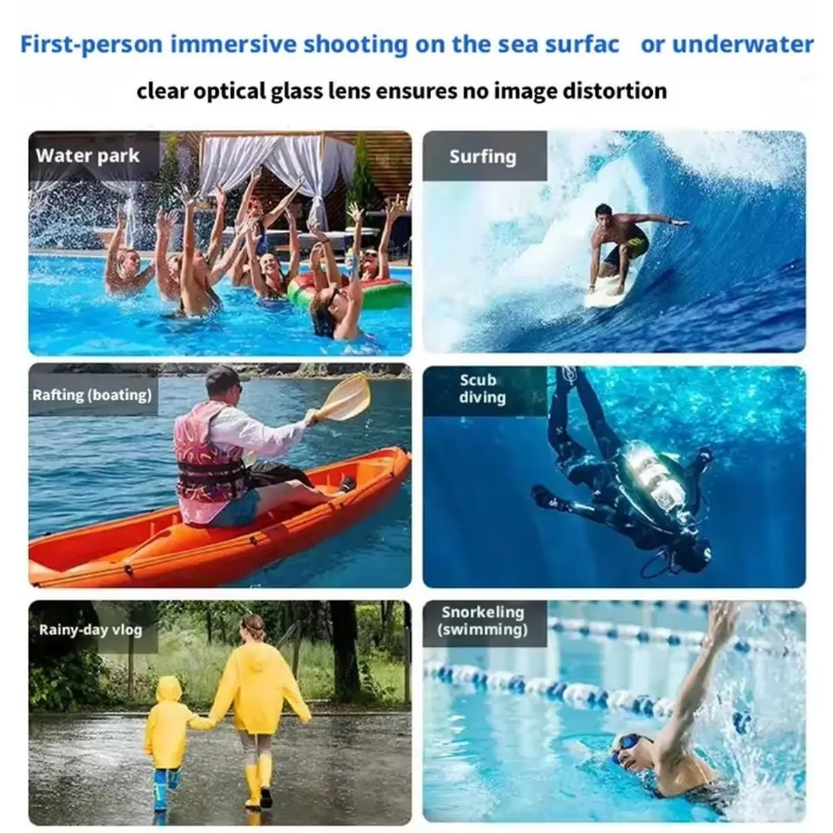 N05R Waterproof Diving Housing Case for Pocket 4 60M Underwater Diving Protective Shell Case Action Camera Accessories