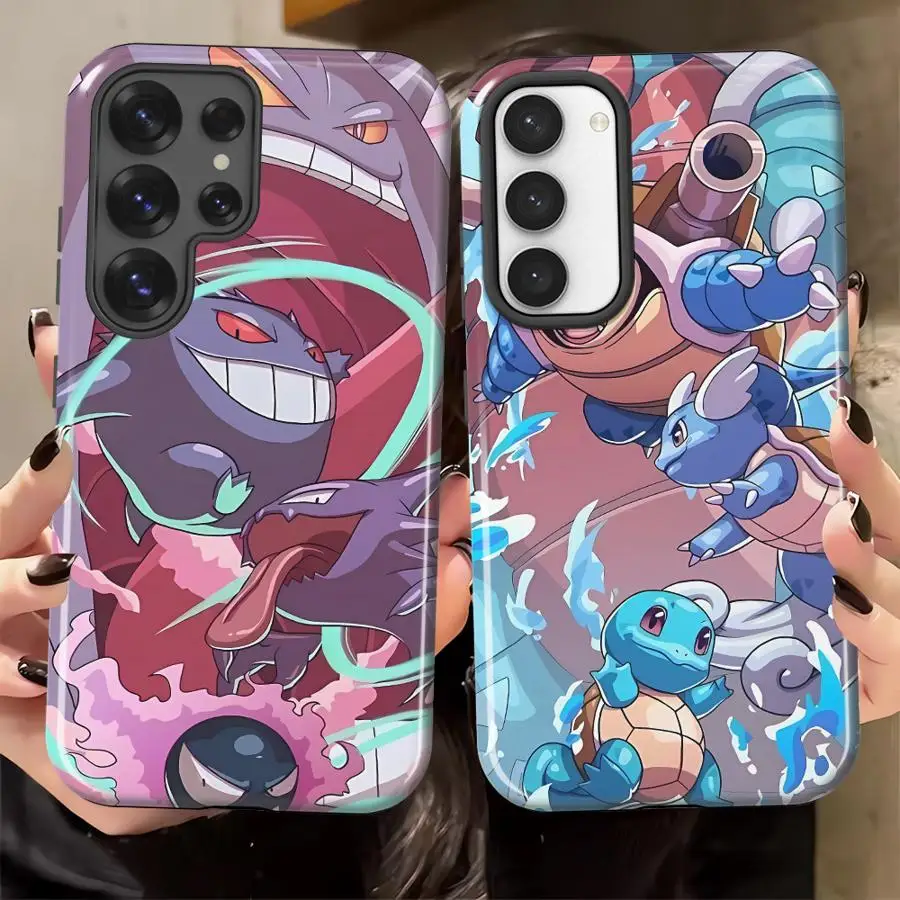 Japan Anime Pokémons Soft Cover Capa Phone Case for Samsung Galaxy S26 Ultra A26 S24 Ultra A56 A36 S20 FE S23 A16 S25Ultra