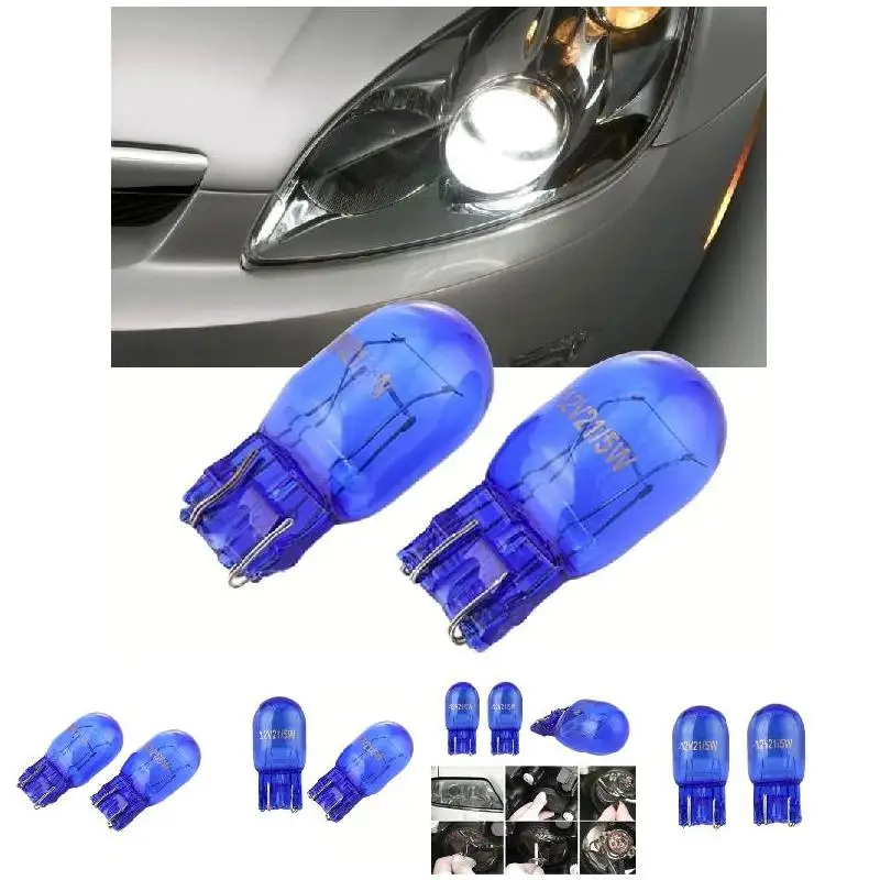 Bombilla Hid súper blanca para Fiat 580, bombilla de doble filamento, W21/5W, T20 500, Fiat Abarth, Alfa Romeo, Mito, Vauxhall, Opel Insignia, 2 uds.