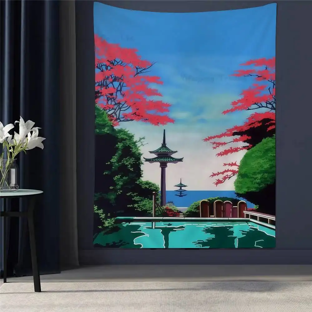 

Vintage Tamara De Lempicka Inspired Wall Tapestry Bohemian Wall Tapestries Mandala Wall Hanging Home Decor