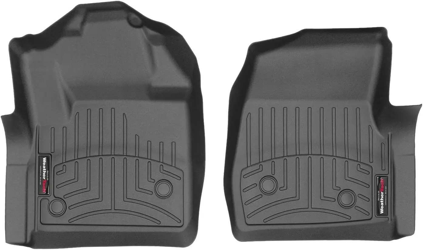

Custom Fit FloorLiners for Ford Super Duty (1st Row) - Rubber, Black, Precise Fit