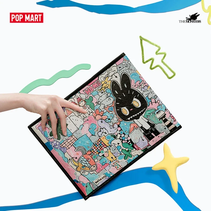 

POP MART LABUBU THE MONSTERS Серия к 10-летию: Сумка для ноутбука, Слепая коробка, Аниме-фигурка, Коробка-сюрприз, Загадочная коробка, Сумка-сюрприз