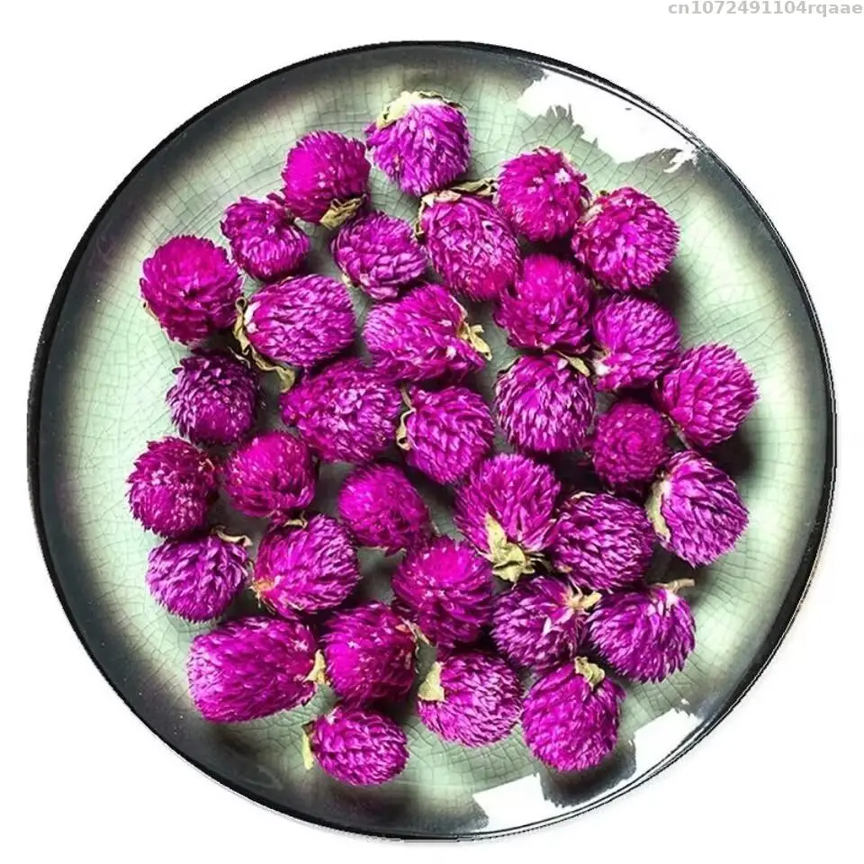 Top Natural Purple Globe Amaranth Dried Flowers For Diy Resin Jewelry Scented Soap Candle Decorative Mix Flower Material Making