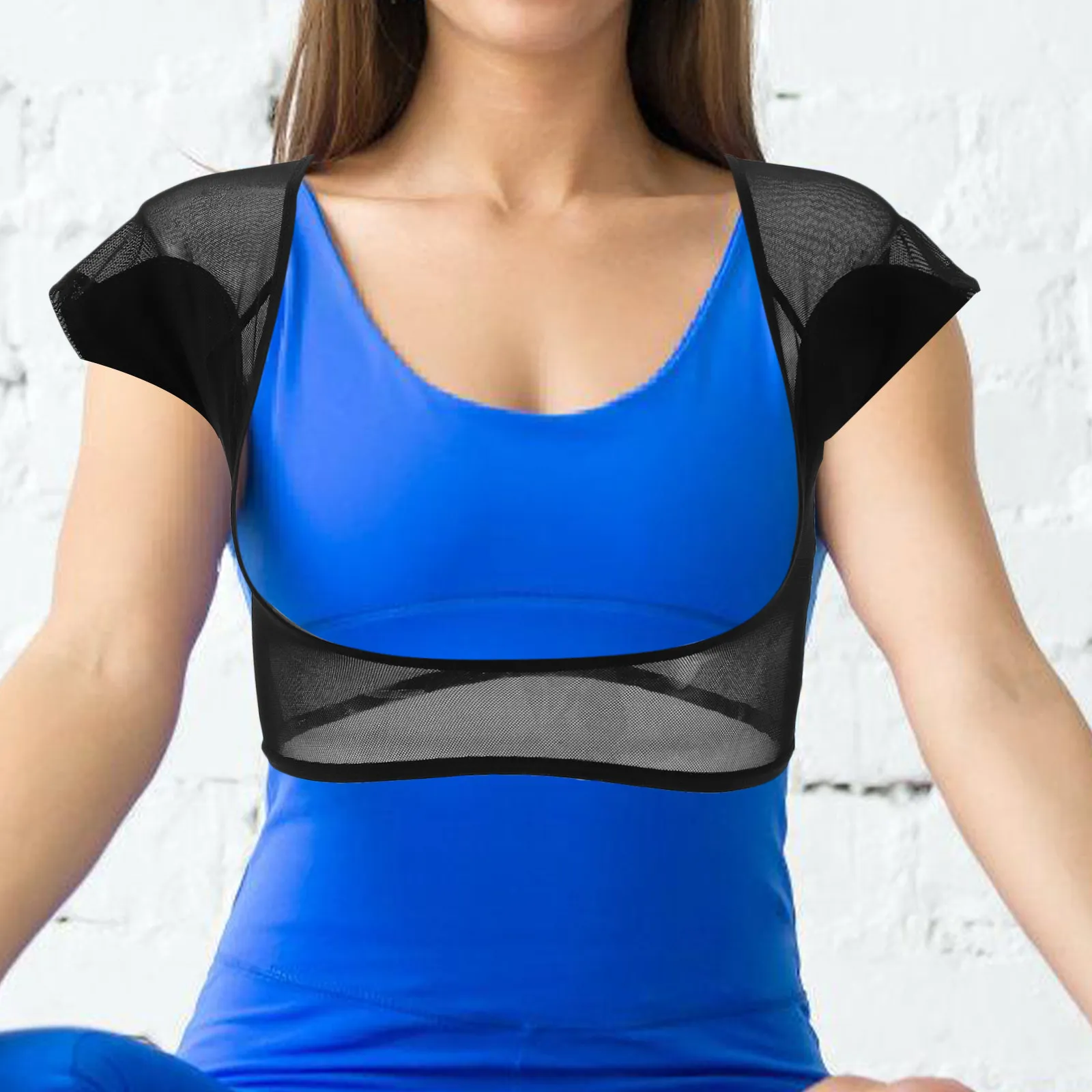

Women Underarm Sweat Vest Lightweight Comfortable Sweat Absorbing Vest for All Day Wear Summer Breathable Washable Armpit Pad
