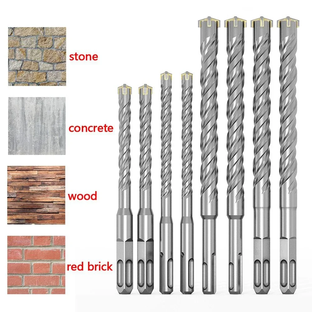 Brightness Of Monitor For Construction Cross Drill Bit Concrete Drill Bit 110mm Length 160mm Length Cement Drilling