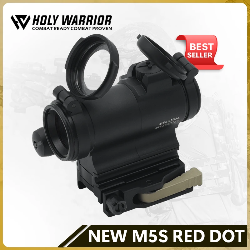 

Holy Warrior MHW5S Sight for Hunting Airsoft Full Markings 2 MOA Red Dot For Precision And Fast Target Acquisition With Mount