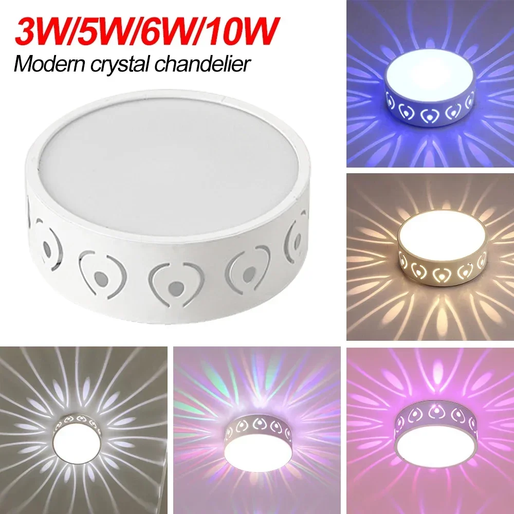 

Современные светодиодные потолочные светильники для прихожей, балкона, художественной галереи, декор, лампы 3 Вт/10 Вт, потолочный светильник для поверхностного монтажа, люстры Lampadari