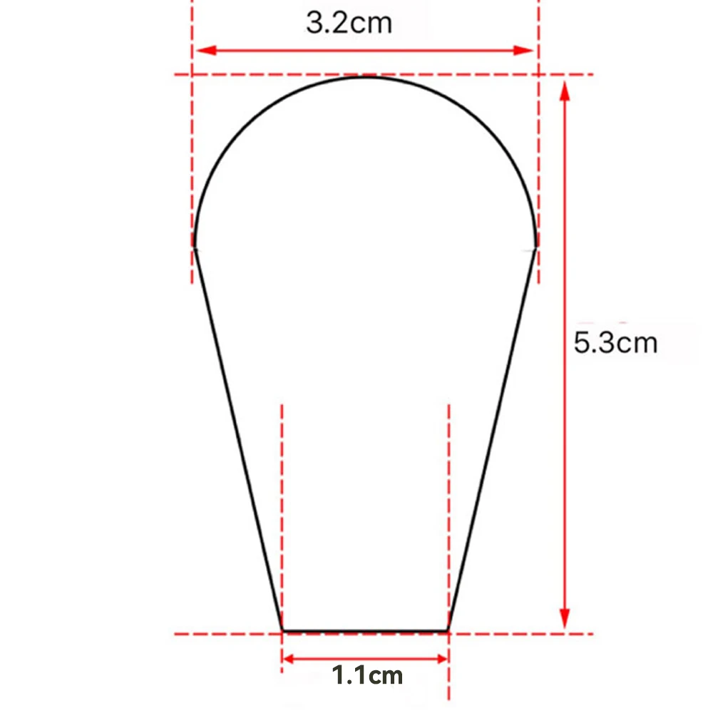 1 Stück Arcade-Spiel Joystick Top Ball im Amerikanischen Stil, Battop SANWA TopBall Bat Ball Top Knob als Ersatz für LB-35-N, DIY-Teile – Detail 3