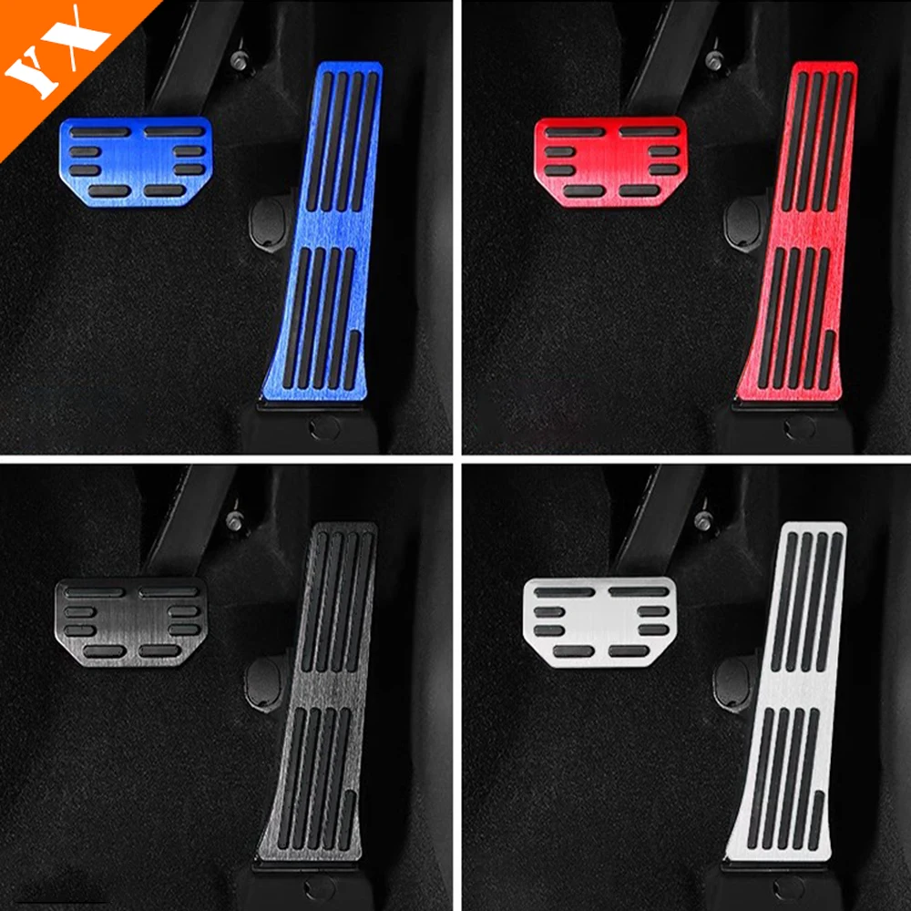

2024-2026 For Leapmotor C10 Accessories Car Accelerator Pedal Anti-skid Pad Red Black Blue Cover Decoration Protection 2pcs